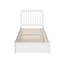 Lit plateforme Imarion avec pied de lit à panneau et lit gigogne-742129037-742129043