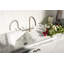 Abode Designs Milford 500mm W Single Bowl Ceramic Kitchen Sink with 2 Faucet Holes