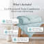 Édredon en duvet synthétique Southwest Fine Linens-2145475986-2145475968