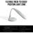 Stella Two Premium 11W Dimmable LED Desk Lamp With Color Temperature Options, Adjustable, And Remote Control