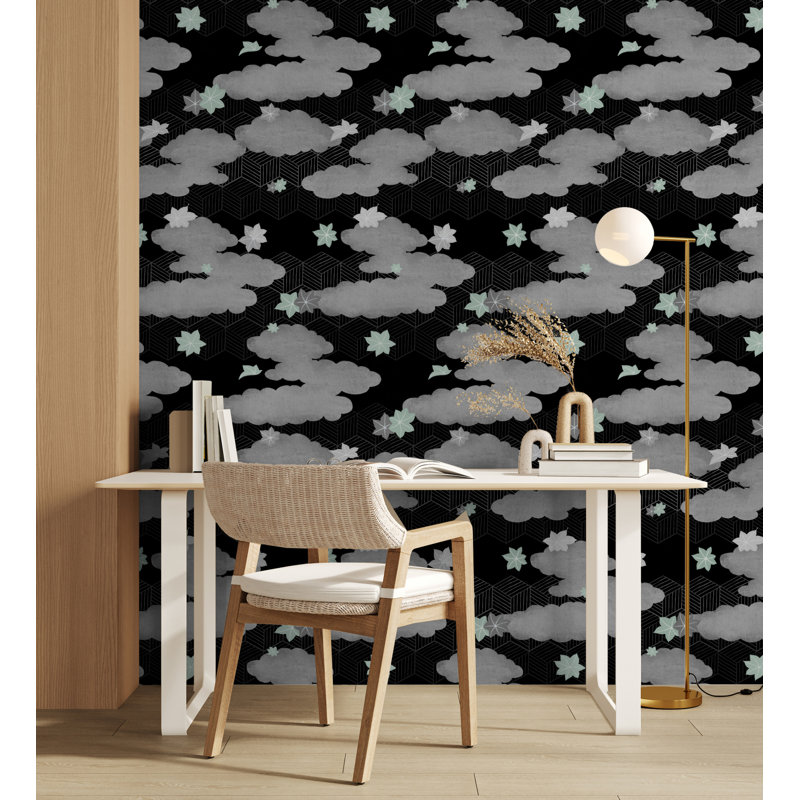 Dreamy Deco Landscapes, Black/Gray