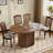 Extendable Round Dining Table