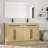 60'' Double Bathroom Vanity with Resin Top