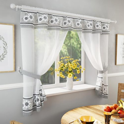 Juliane Sheer Curtain Pair