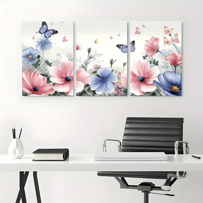 3 Piece Wrapped Canvas Print