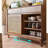 Candias 51.18 " W Glass Sideboard