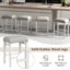 Tabouret de bar et de comptoir Antrice-281739484