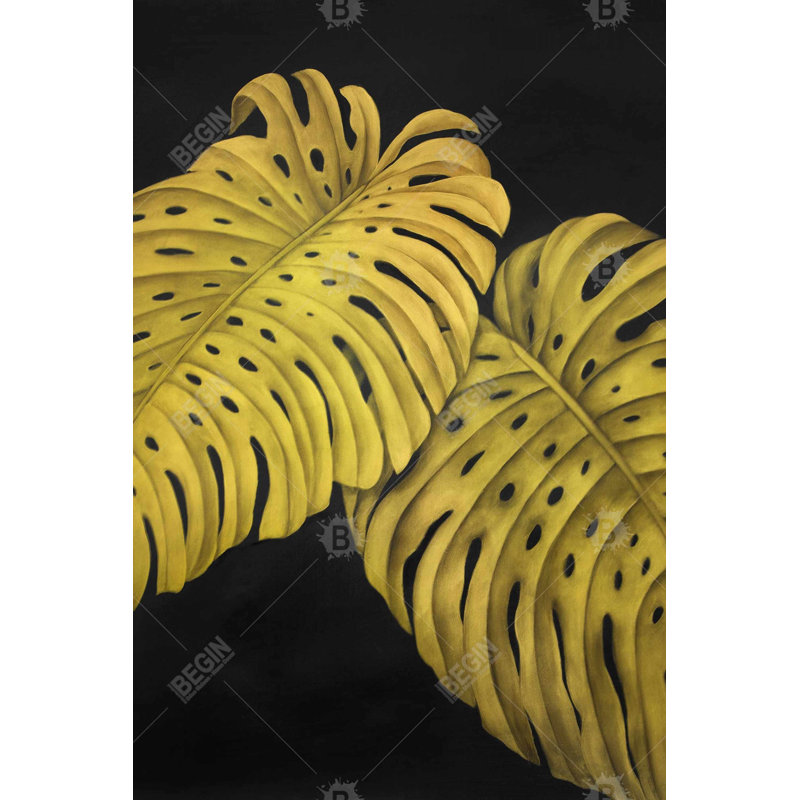 " Gold Monstera "