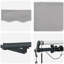 Ebern Designs Polyester Cover Retractable Patio Awning-946425480-946425497