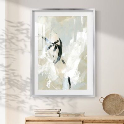 Scribble Veil II -Framed Print