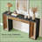 Dual-Tone Design Console Table,Sofa Table,Modern Entryway Table