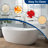 Johanna 65'' Freestanding Deep Soaking Acrylic Bathtub with Overflow Drain