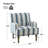 Ariana 28.7"W Armchair with Solid Wood Legs and Nailhead Trim-619850010