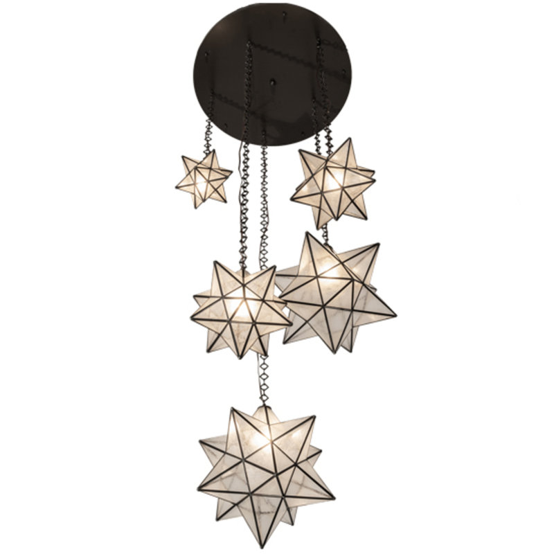 Moravian Star 5 - Light Pendant