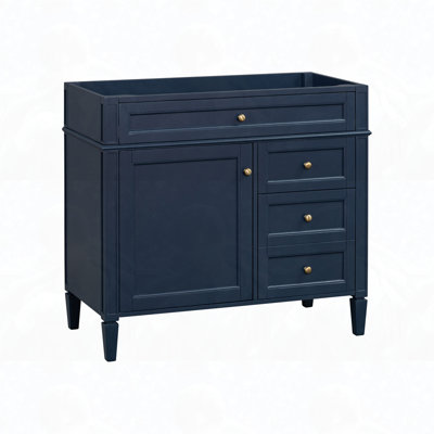 Solid Wood Frame 36'' Bathroom Vanity(NOT SINK)