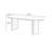 Black Oval Solid Wood Dining Table-108073093