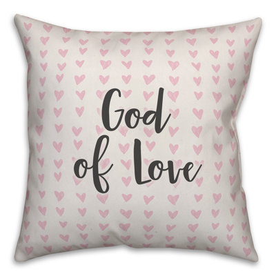  Coussin décoratif God of Love in Hearts