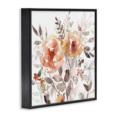  Floral Impressions on Framed Giclee Art by Carol Robinson