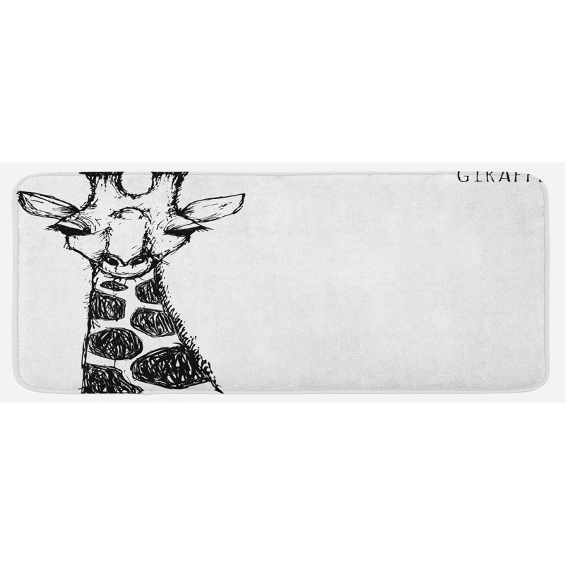 Eclectic Polyester Kitchen Mat