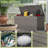 82 Gallons Water Resistant Resin Lockable Deck Box-95256561
