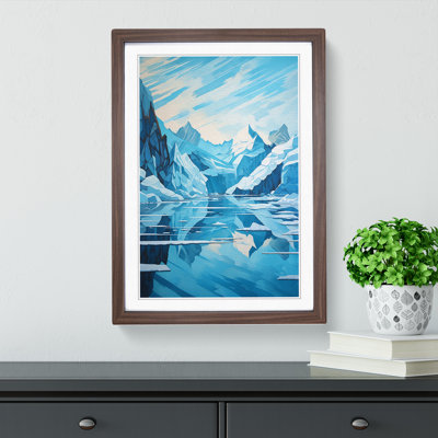 Glacier Orphism - Framed Print