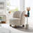Monroe Boucle Fabric Accent Chair-104318236