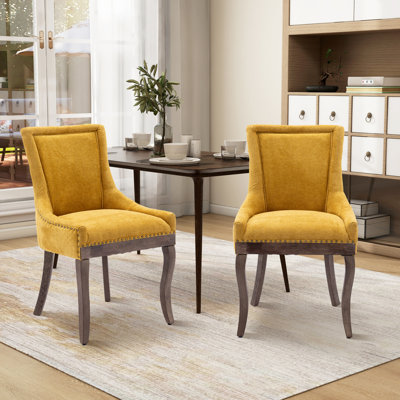 Chaise d'appoint rembourrée Alsen