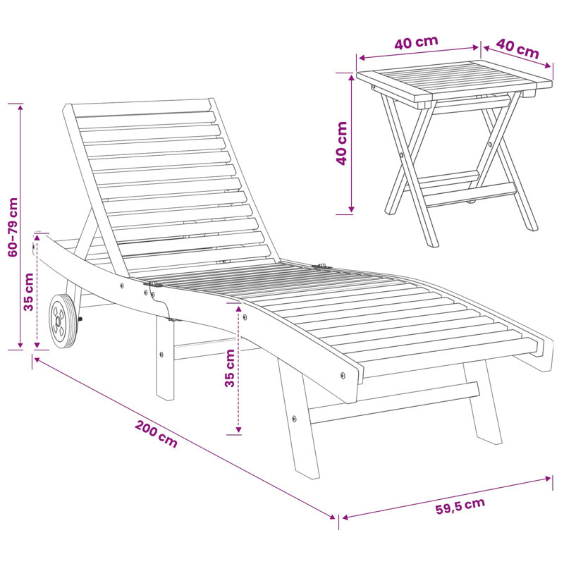 Outdoor Lounge Chair