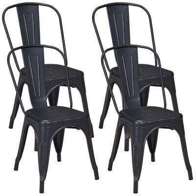 Shisler 17.7'' H Stacking Side Chair
