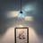 Shehan Tiffany Mini Hanging Lights Stained Glass Dragonfly LED Bulb Included H50"W6"-124697861