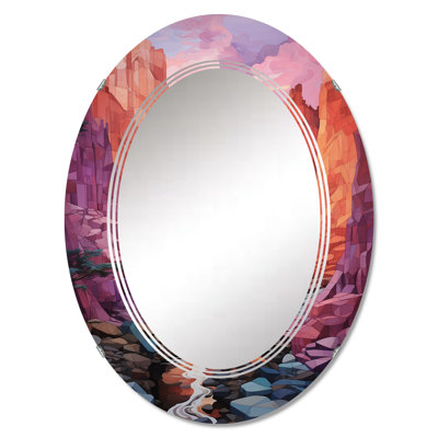 Rosarito Oval Mirror