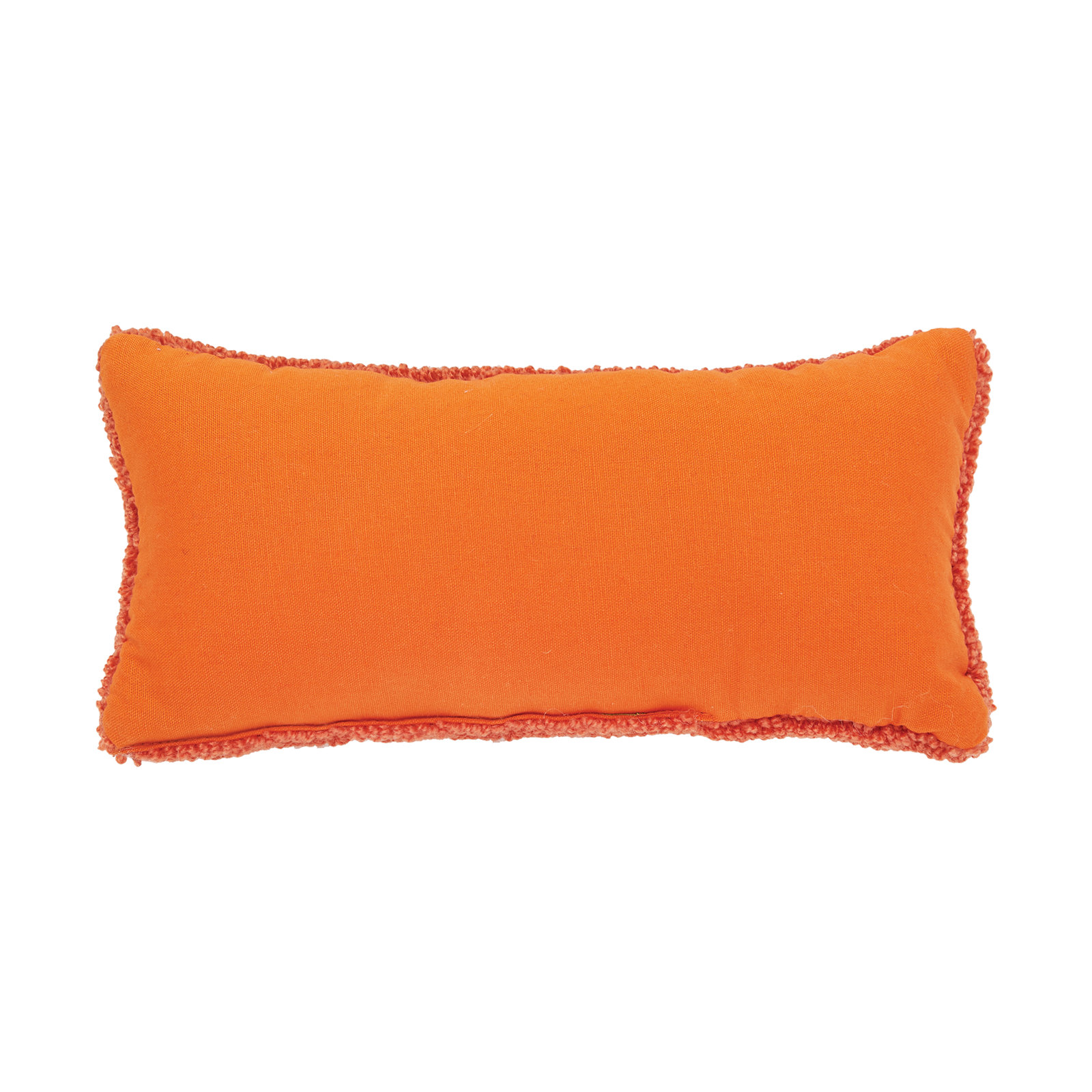 Spooky Ghost Halloween Small Hooked Throw Pillow