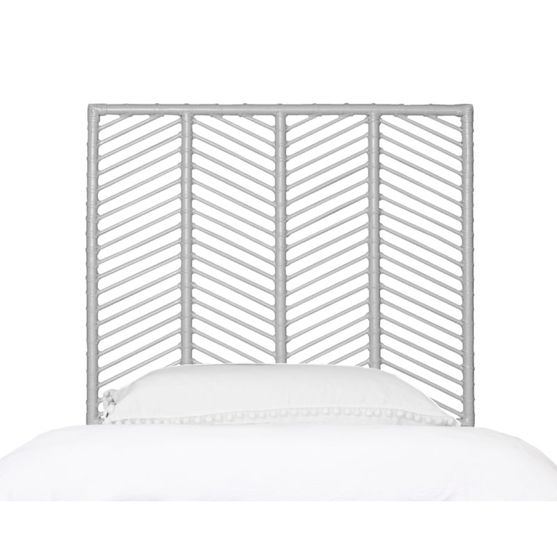 Liam Collection Bed, Twin XL, Light Gray