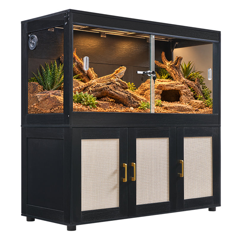 Reptile, 46.2" H x 47.3" W x 19.7" D