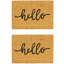 Nicola Spring - Coir Door Mat - Hello-50928630-123131399