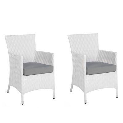 Outdoor Patio Dining Armchair with Cushion