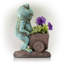 Statue de grenouille pensative sleep Seidel-1492081512