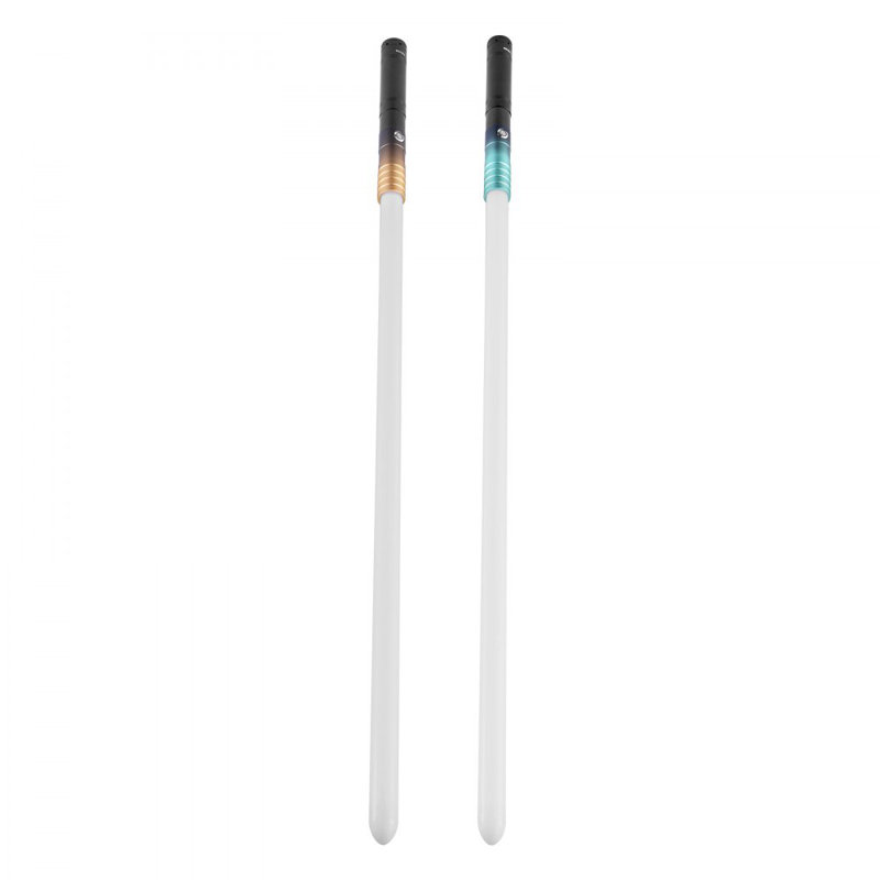 Épée lumineuse 12 couleurs RVB, 4 sons, rechargeable