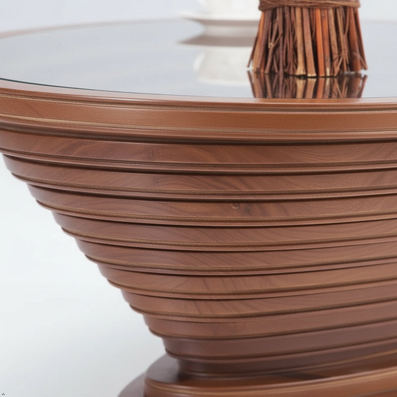 Table basse en noyer