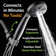 High Pressure 6-Setting 3.5" Chrome Face Handheld Shower with Hose for the Ultimate Shower Experience!