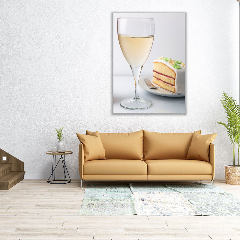 «Wine Cake», reproduction d'art sur toile, H 24 po x l 18 po