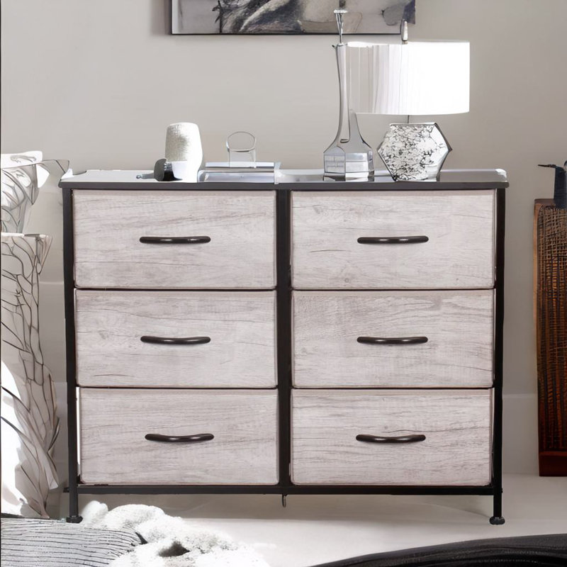 Antanique 80cm W 6 - Drawer Chest of Drawers
