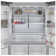 300 Series Bosch 36" Counter Depth 20.8 cu. ft. Smart ENERGY STAR French Door Refrigerator with Flex Bar