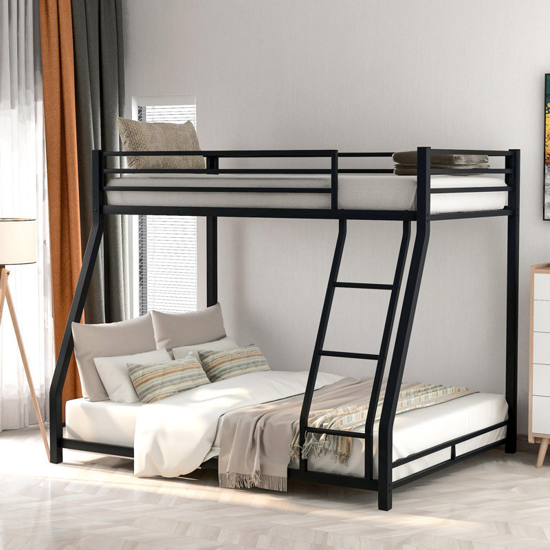 Simonetti Twin Over Full Standard Bunk Bed by Isabelle & Max™, Black