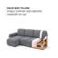 Bingo U-Shaped 6 Seater Sofa Bed-1248228198