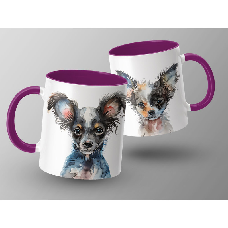 Mug, 2, Purple