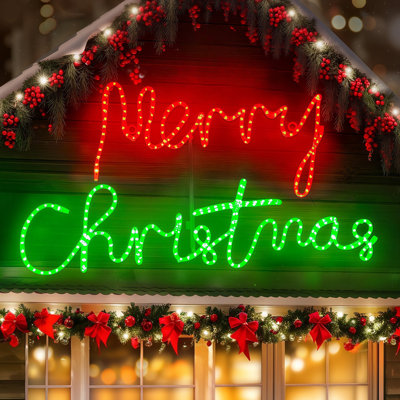48inch Merry Christmas Outdoor Leionna