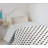 Ambesonne Geometric Bedspread Large Polka Dots Black White-105658155