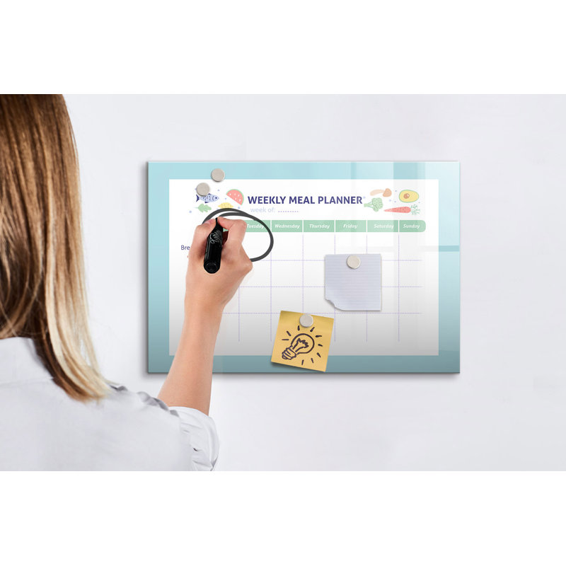 Magnetic Glass Dry Erase Board