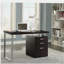 Bureau réversible à 3 tiroirs Cappuccino-421116907